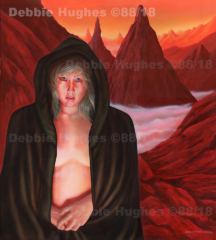 global warming, science fiction, desolate, decay, heat, self portrait, debbie huges