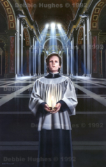 Time alteration, science fiction, castrate, Vatican, central knave, choir boy