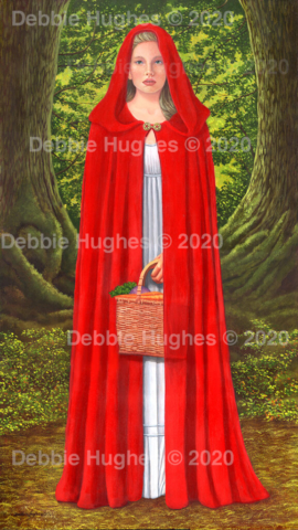 Red Riding Hood, werewolf, fairytale, myth, fantasy, magic, magicrealism, forest, trees, danger