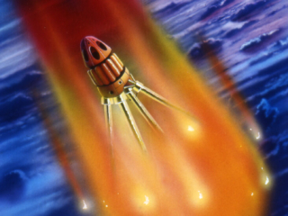 science fiction, earth re-entry, space travel, earth, space, futuristic