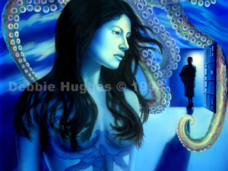 Octopus, tattoo, fantasy, underwater, futuristic, psychology, relationships, mother