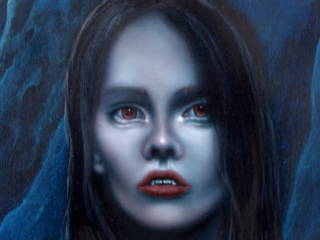 Vampire, underground, trapped, horror, spooky, dangerous