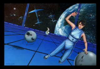Space station, futuristic, orbiting, robots, space travel, space vacations, earth from space, flying, no gravity, futuristic architecture