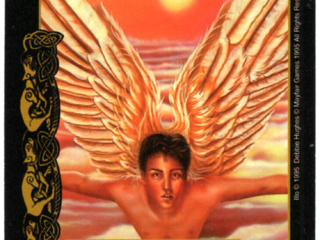 Aleators Fantasy Adventures Collectible Game Cards, winged man