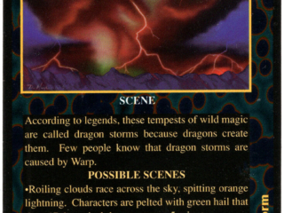Dragon Storm Collectible Game Card Dragon Storm Collectible Game Card, storm, dragons, fire, lightening