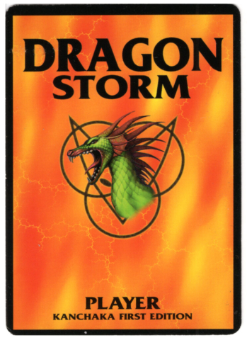 Dragon Storm Collectible Game Card, Dragon logo