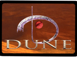 Dune Collectible Game Card Dune Collectible Game Cards