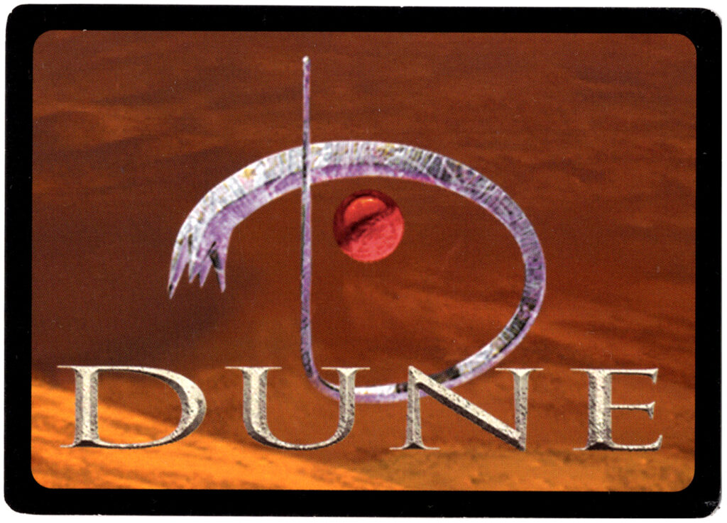 Dune Collectible Game Cards