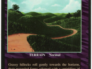 Hills, Dragon Storm Collectible Game Card Dragon Storm Collectible Game Card, Grassy hillocks