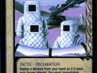 Covert Venture, Dune Collectible Game Card Dune Collectible Game Card, Desert, Battle, Harkonnens, Dune, Desert, Frank Herbert