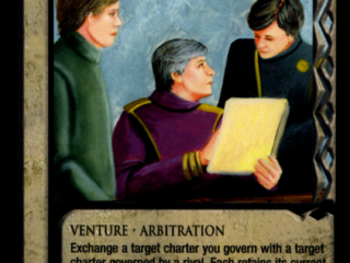 Exploit Chaom Channels, Dune Collectible Game Card Dune Collectible Game Cards, Negotiations, Dune, Imperial, Frank Herbert