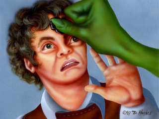 Foul Smelling Paste Middle Earth, Frodo, Tolkien, Lord of the Rings, Collectible Game Card Art