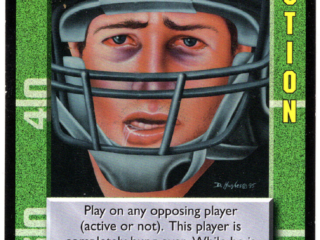 Hangover Gridiron Fantasy Football Collectible Game Card, Hangover, football