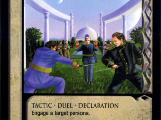 Imperial Intervention Dune Collectible Game Card Dune Collectible Game Card, Imperial, knife fighting