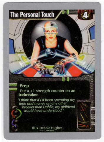 Netrunner collectible game cards, cyberpunk, Wizards of the Coast, Sensor Glove, futuristic, Ai, Artificial Inteligence