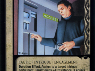 Pru-Door Scenario, Dune Collectible Game Card Dune Collectible Game Card, pru-door, futuristic, Dune, Frank Herbert