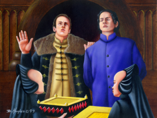 Sterling Reputation Dune Collectible Game Card, Imperial, bene gesserit, King, Duke, Laansrad, Frank Herbert