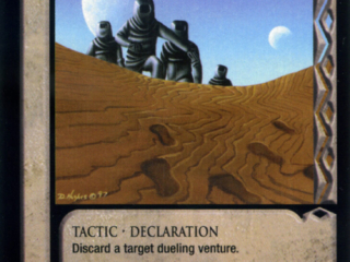 Vanish Without A Trace Dune Collectible Game Card Dune Collectible Game Card, Desert, Harkonnens, Frank Herbert